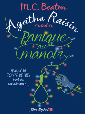 cover image of Panique au manoir